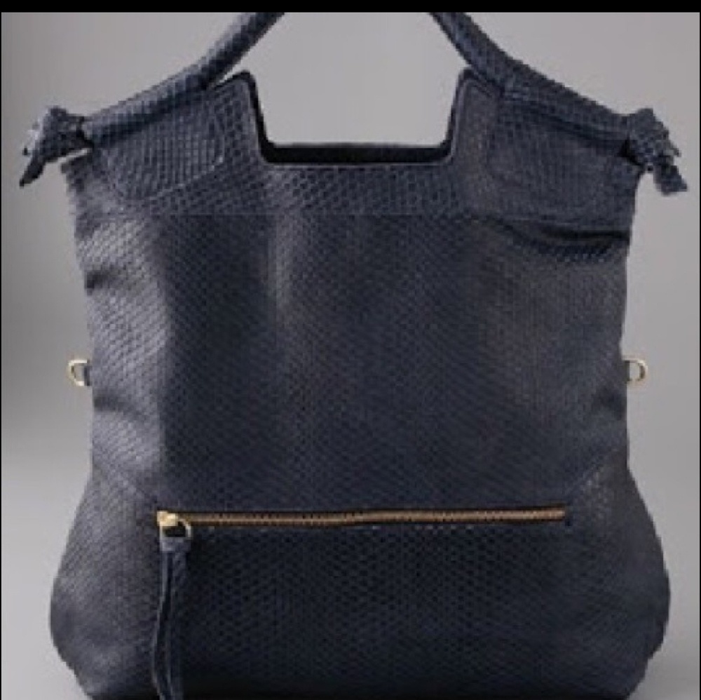 Foley +Corinna Python Tote bag